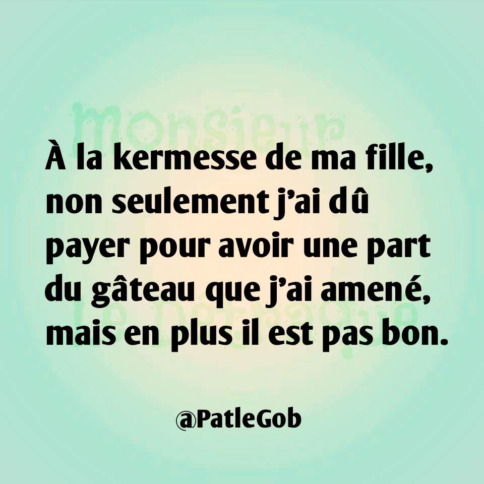 A la kermesse de ma fille