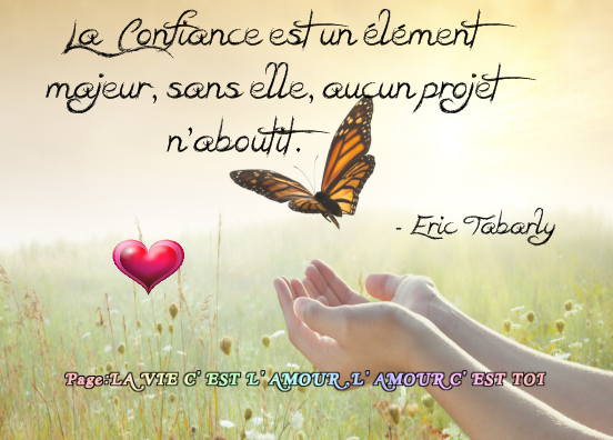 la confiance