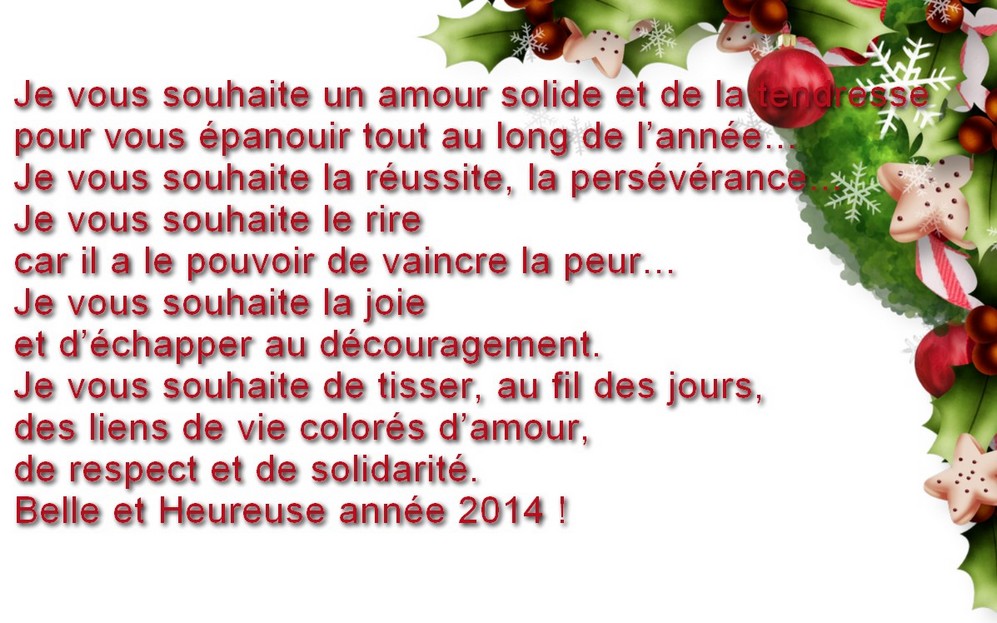 bonne annee