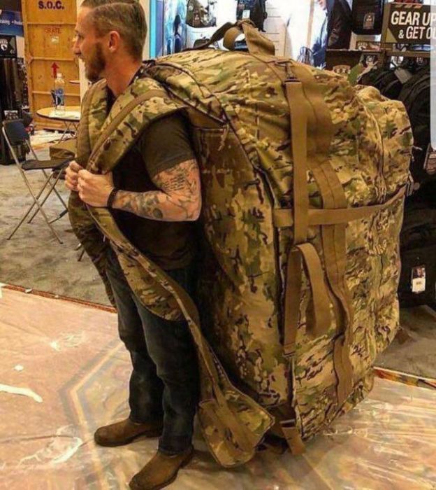 Pas mal le sac à dos  ? ... 