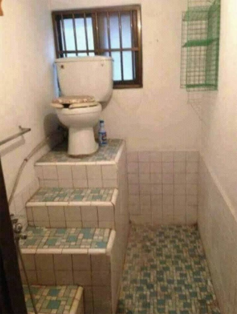 Sympa les toilettes  ? … 
