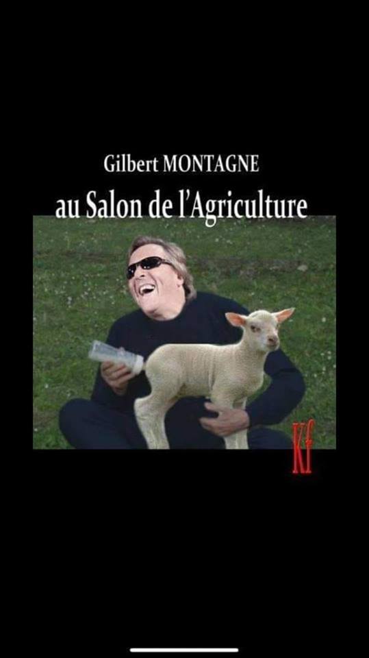 Gilbert Montagné au salon de l