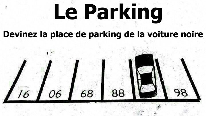 n° de parking
