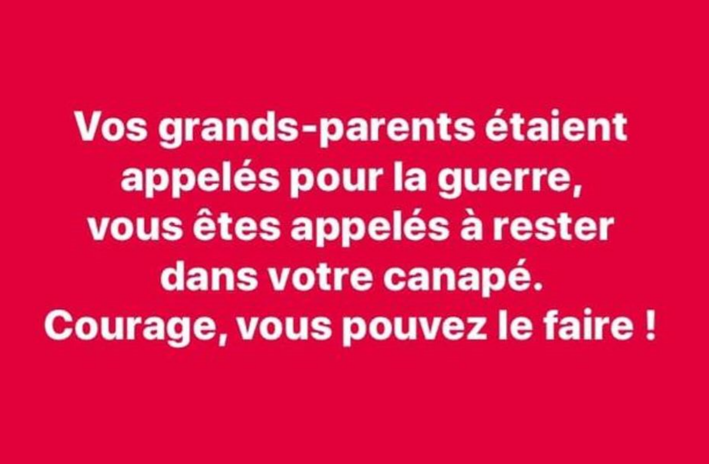 La France confinée, la France enfermée... 