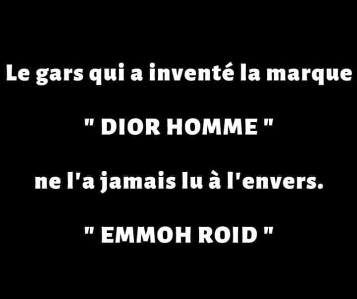 Le gars qui a inventé la marque Dior Homme