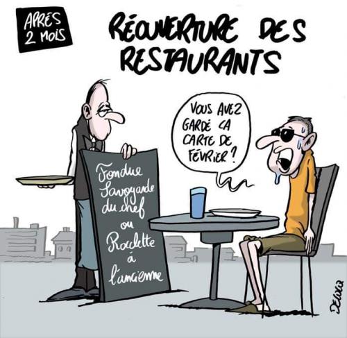 Réouverture des Restaurants