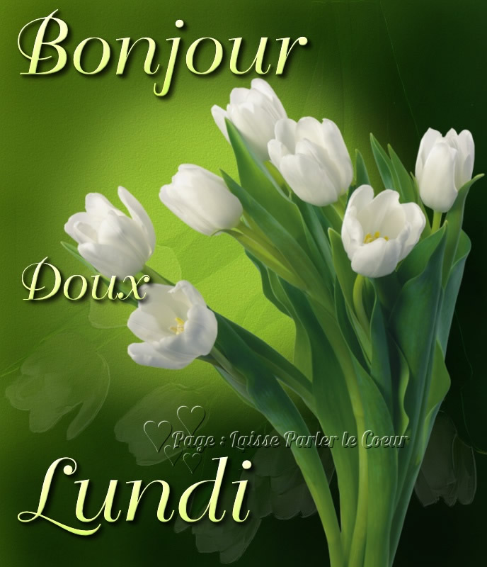 Bonjour, Doux Lundi