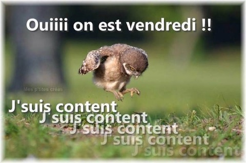 Ouiiii on est vendredi - J