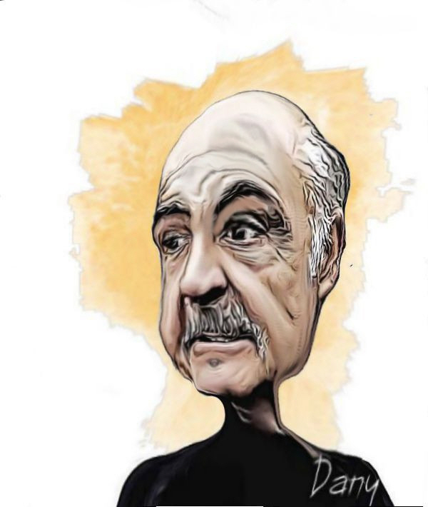 Caricature Sean Connery