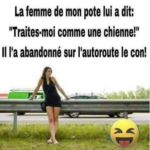 La femme de mon pote lui dit 