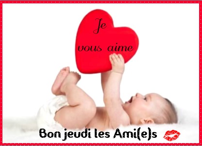 Bon jeudi les Ami(e)s 
