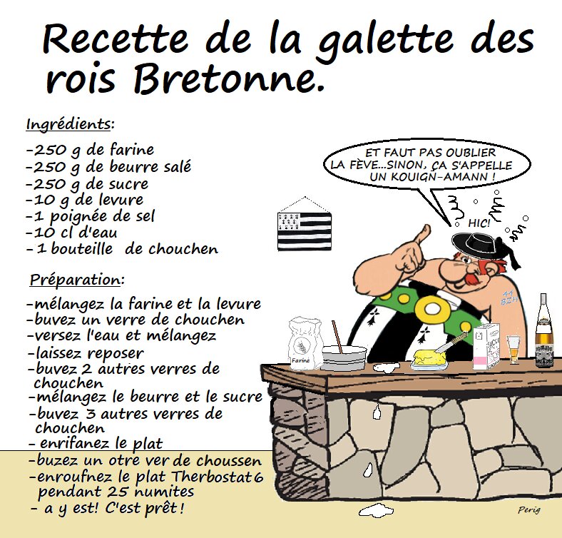 Recette de la galette des rois BZH