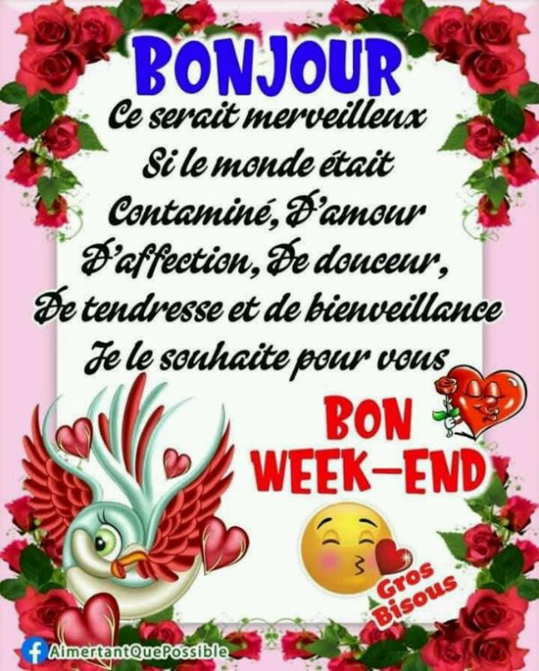 Bon week-end 