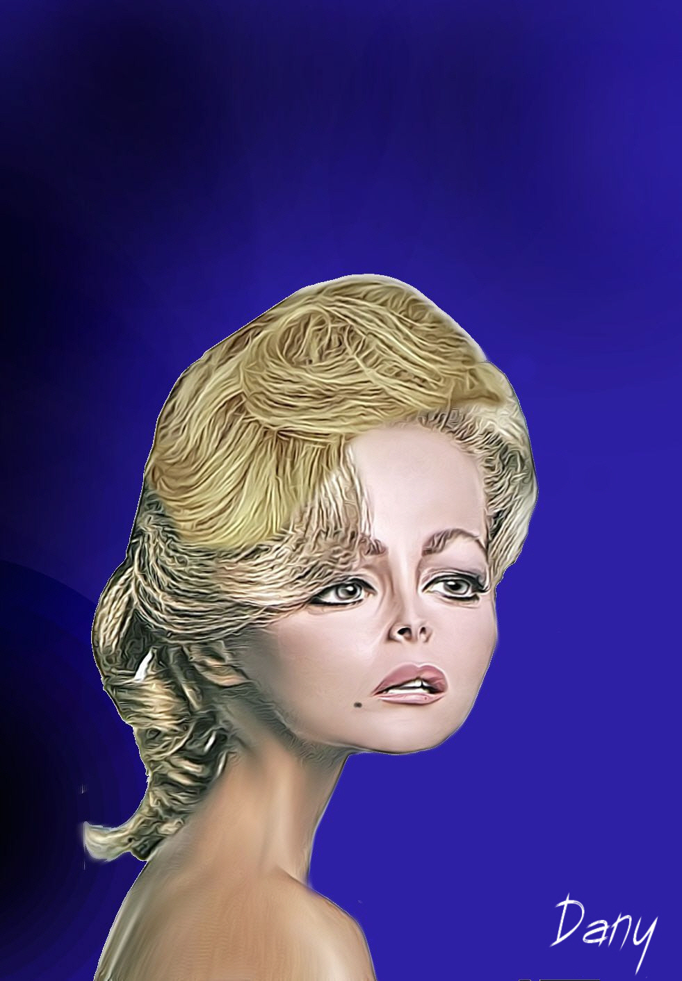 Caricature de Virna Lisi