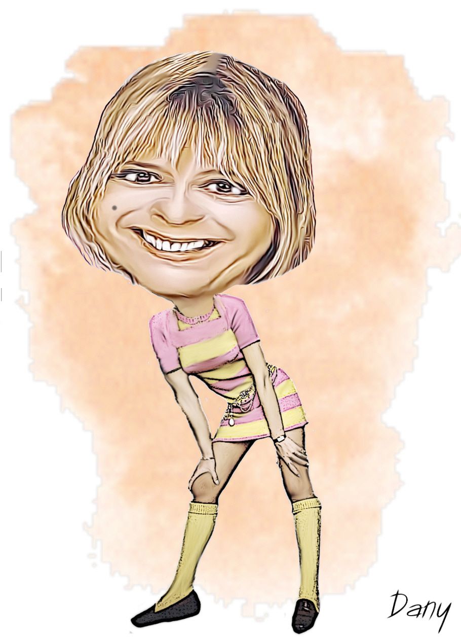 Caricature France Gall