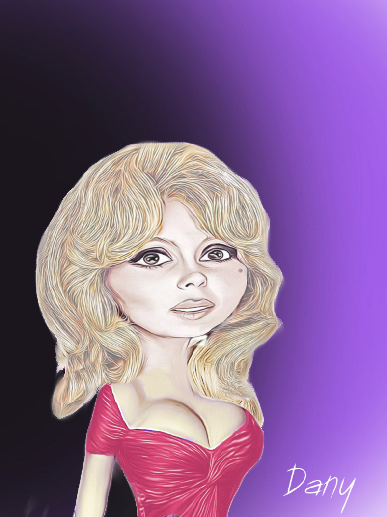 Caricature France Anglade