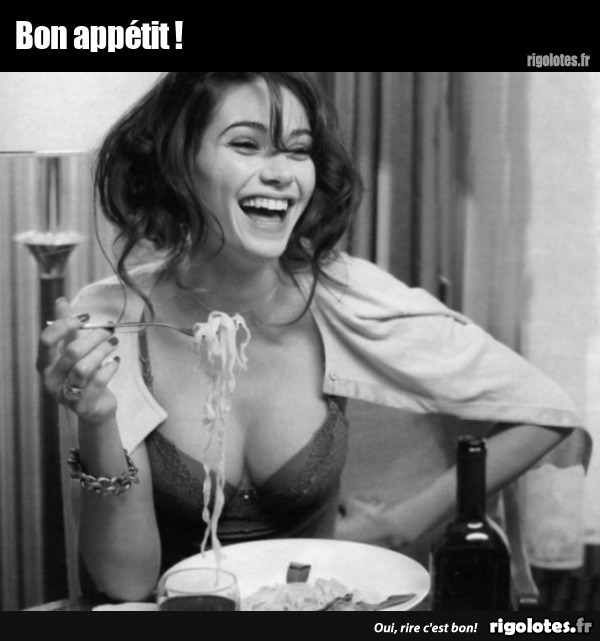 à table