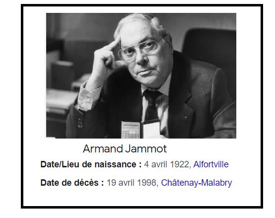 Souvenez vous de Armand Jammot