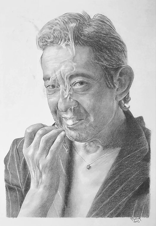 Portrait de Serge Gainsbourg 
