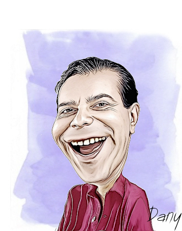 Caricature Georges Guetary