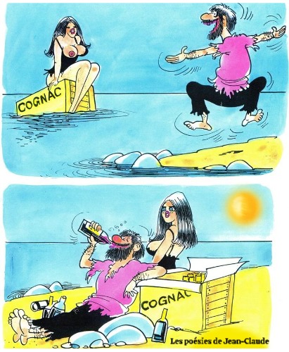 La pauvre ! Il préfère son alcool !...   comme beaucoup