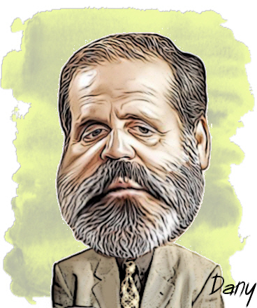 Caricature Jean Yanne