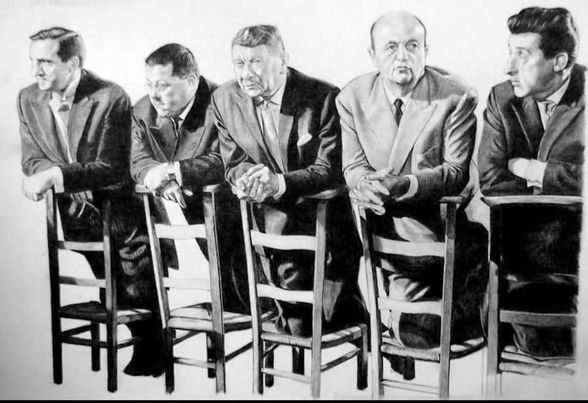 Dessinés aux crayons graphite sur feuilles Bristol 