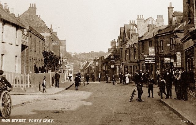 Rue principale, Foots Cray, Kent  1910