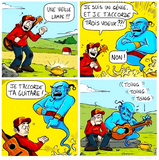 Un génie généreux. 🎸