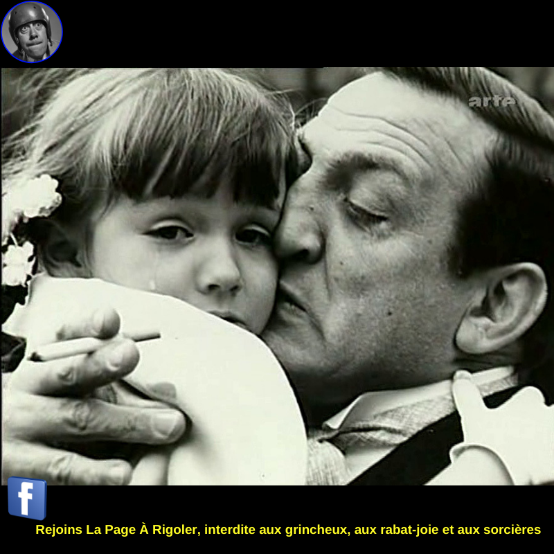 Lino Ventura console sa fille Clélia Ventura ❤️❤️