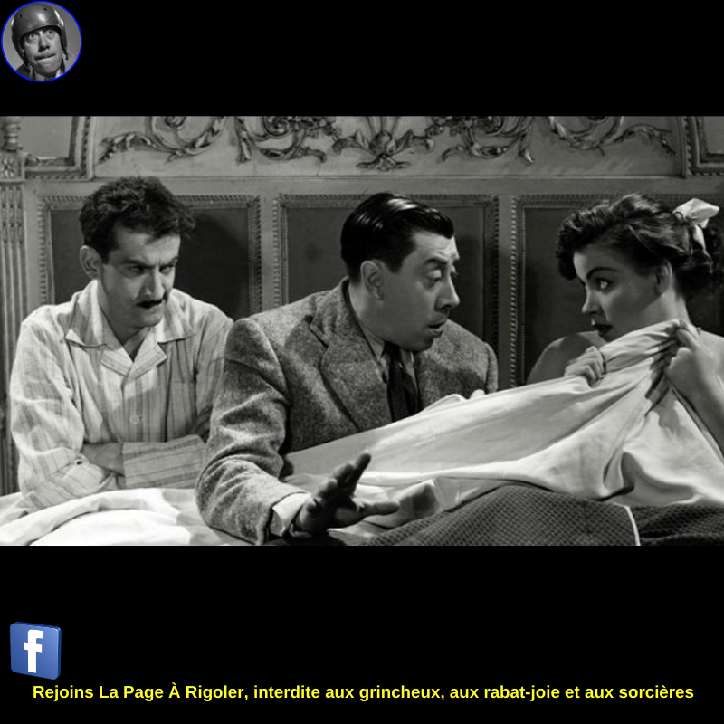 Fernandel et Louis de Funès sur le tournage du film Boniface somnambule (1951) ❤️❤️