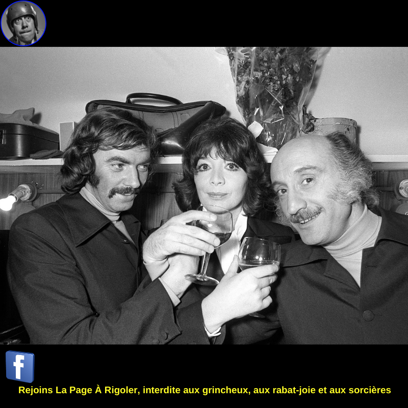 Teddy Vrignault, Juliette Greco et André Gaillard ❤️❤️