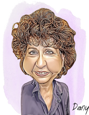 Caricature Charlotte Julian