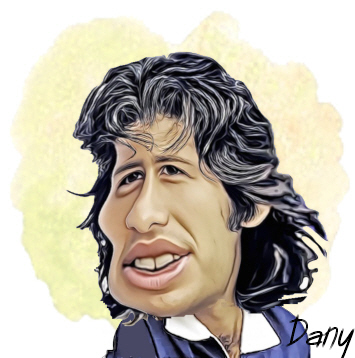 Caricature Mike Brant