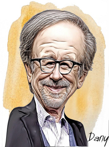 Caricature Steven Spielberg