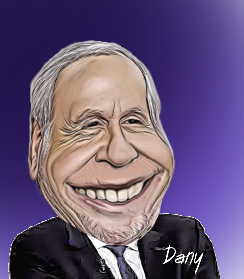 Caricature Patrice Laffont