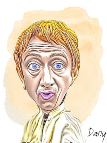 Caricature Robert Dhery