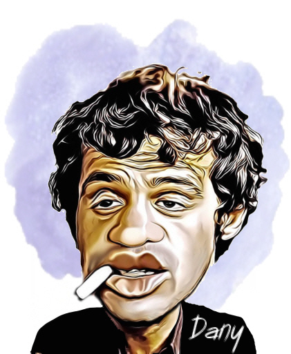 Caricature Jean-Paul Belmondo