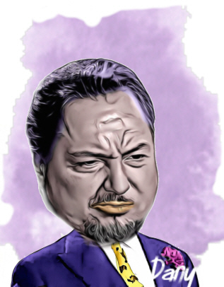 Caricature Pierre Brasseur