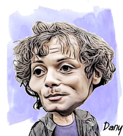 Caricature Patrick Dewaere