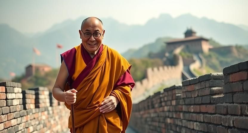 Quand Lama fâché, lui toujours faire ainsi !