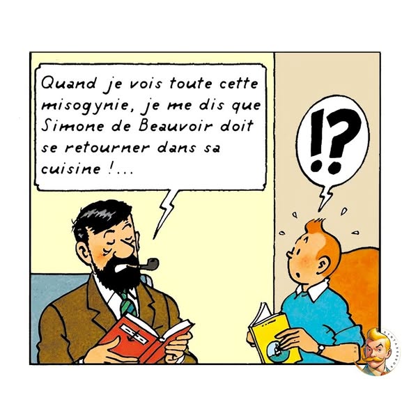 Elle n’avait pas le temps d’aller dans la cuisine, elle était trop occupée à chercher des proies sexuelles pour Jean-Paul Sartre.
