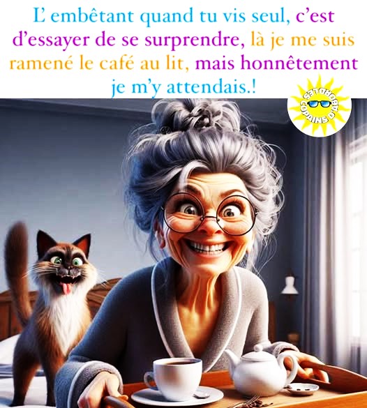 Je ne bois du café que au boulot