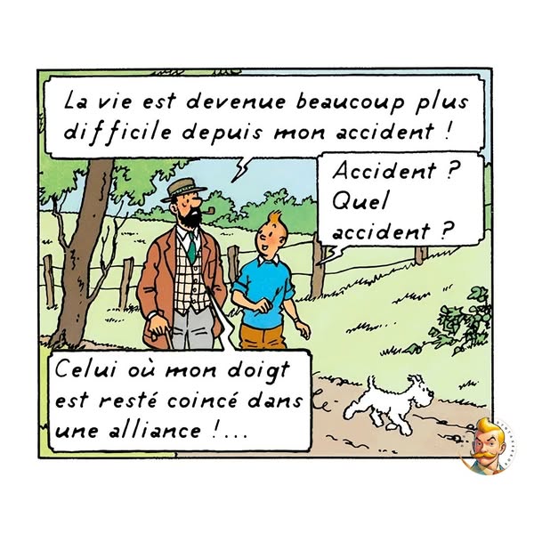  les blagues avec Tintin, cela me rappelle mon adolescence !