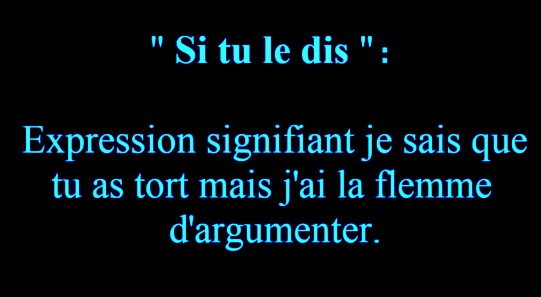 Ou j’ai tort et je veux pas l’admettre 😅
