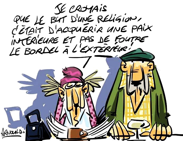 sauf celle qui est une religion de conquête 😂