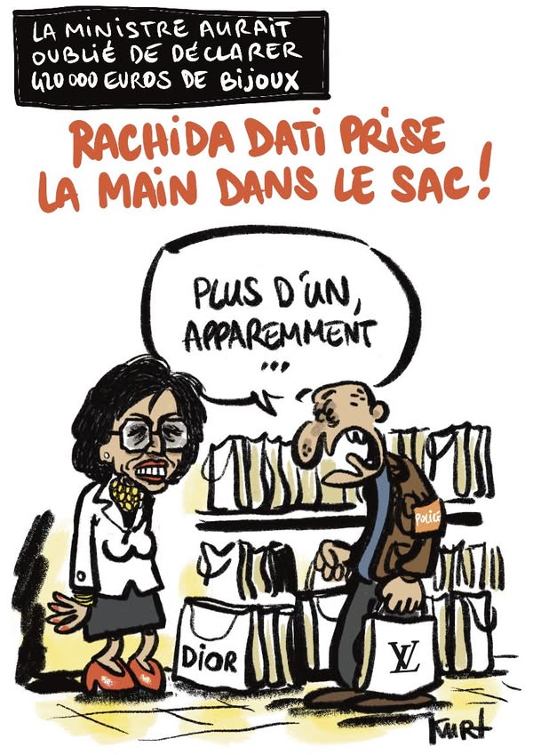 Ben,caricaturalement,on se rend compte que les politiques à haut niveau,ont tous la culotte sale