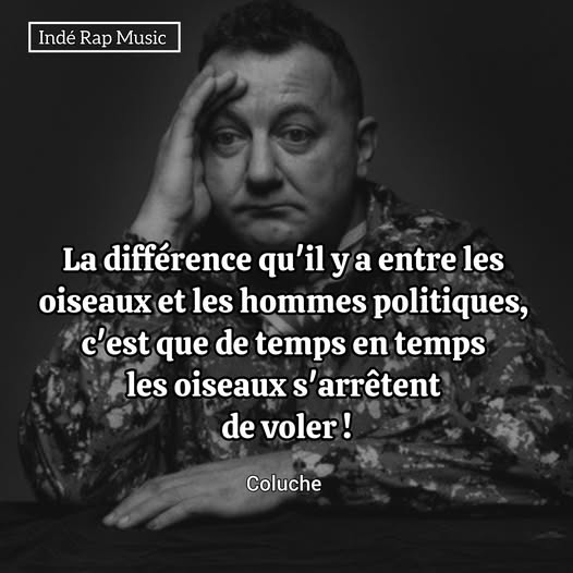Coluche, il avait de ses blague tellement genial 👌