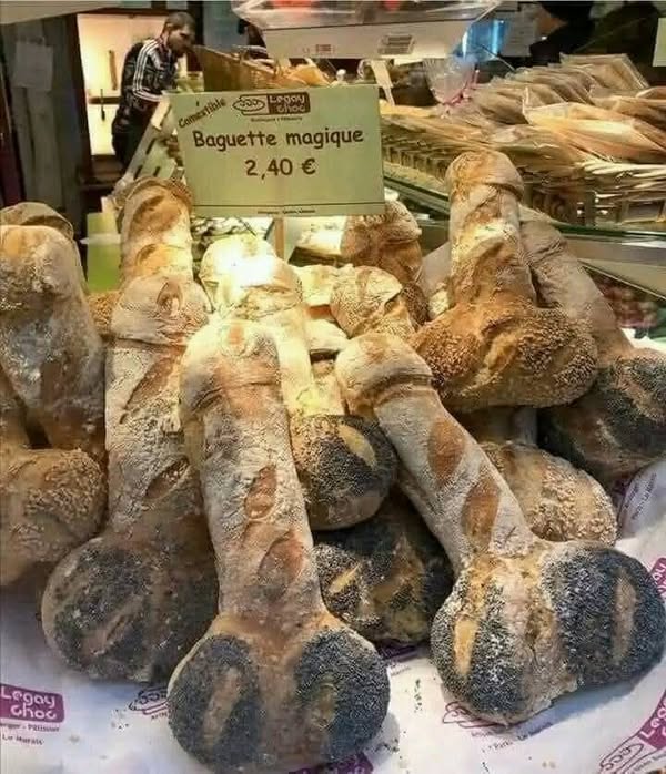 😂😂 LOL magnifiques pains 🍞😋 félicitations au boulanger 😂😂😂🙏💝