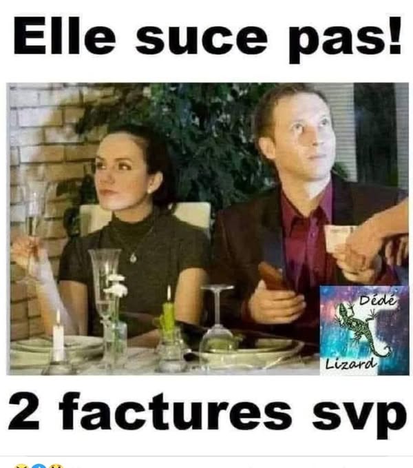 Tout à fait normal 😉😂